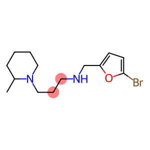 [(5-bromofuran-2-yl)methyl][3-(2-methylpiperidin-1-yl)propyl]amine