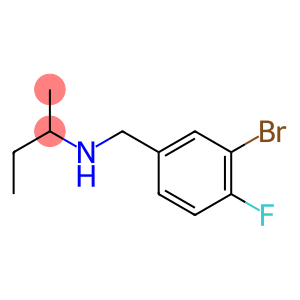 [(3-bromo-4-fluorophenyl)methyl](butan-2-yl)amine