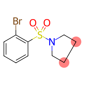 1-[(2-Bromophenyl)sulphonyl]pyrrolidine 98%