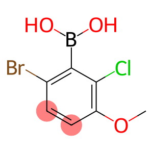 6-Bromo-2-chloro-3-methoxybenzeneboronic acid