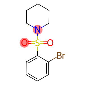 1-[(2-Bromophenyl)sulphonyl]piperidine