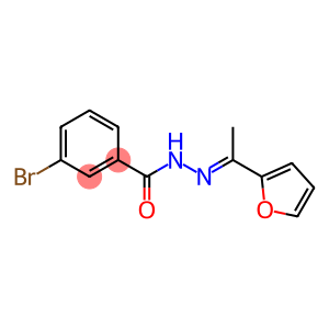 3-bromo-N'-[(E)-1-(2-furyl)ethylidene]benzohydrazide