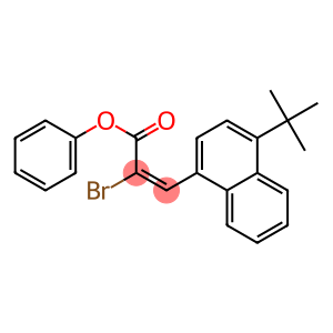 2-bromo-4-(tert-butyl)phenyl (E)-3-(1-naphthyl)-2-propenoate