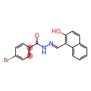 4-bromo-N'-[(E)-(2-hydroxy-1-naphthyl)methylidene]benzohydrazide