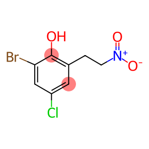 1-(3-BROMO-5-CHLORO-2-HYDROXYPHENYL)-2-NITROETHANE