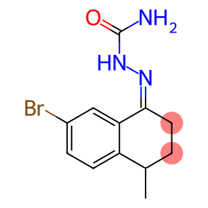 7-BROMO-4-METHYL-3,4-DIHYDRO-1(2H)-NAPHTHALENONESEMICARBAZONE