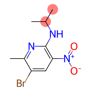 (5-BROMO-6-METHYL-3-NITRO-PYRIDIN-2-YL)-ISOPROPYL-AMINE