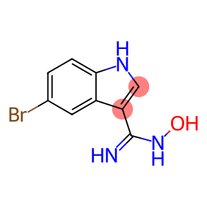 5-BROMO-N-HYDROXYINDOLE-3-CARBOXAMIDINE