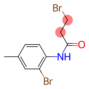 3-BROMO-N-(2-BROMO-4-METHYLPHENYL)PROPANAMIDE