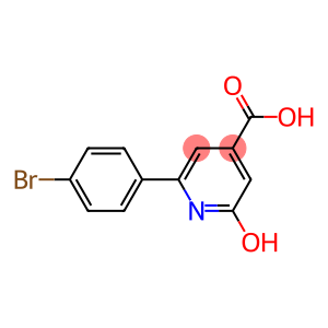 2-(4-BROMOPHENYL)-6-HYDROXYPYRIDINE-4-CARBOXYLIC ACID