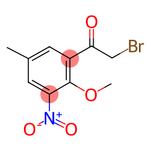 2-BROMO-1-(2-METHOXY-5-METHYL-3-NITROPHENYL)ETHANONE