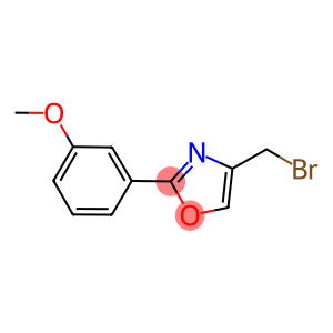 4-BROMOMETHYL-2-(3-METHOXY-PHENYL)-OXAZOLE