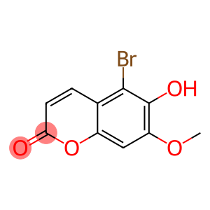 5-BROMO-6-HYDROXY-7-METHOXYCOUMARIN