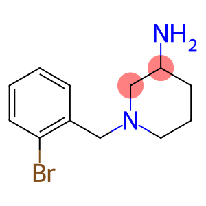 1-(2-bromobenzyl)piperidin-3-amine