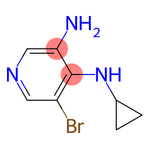 5-bromo-N4-cyclopropylpyridine-3,4-diamine