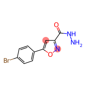 5-(4-BROMOPHENYL)ISOXAZOLE-3-CARBOXYLIC ACID HYDRAZIDE