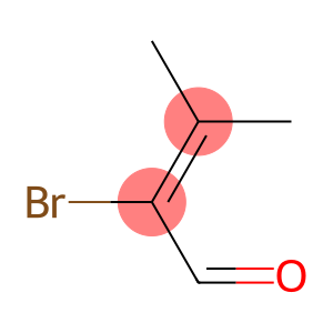 2-BROMO-3-METHYL-2-BUTENAL