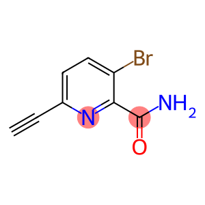 3-BROMO-6-ETHYNYLPYRIDINE-2-CARBOXAMIDE