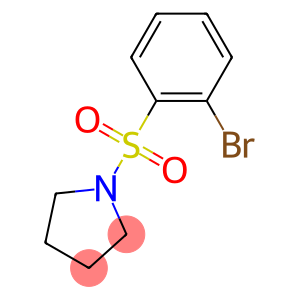 1-[(2-Bromophenyl)sulphonyl]pyrrolidine