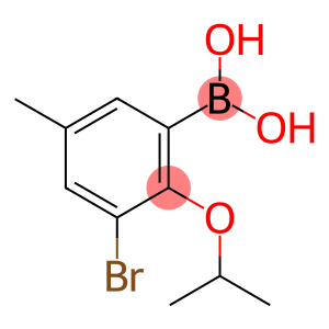 3-BROMO-2-ISOPROPOXY-5-METHYLPHENYLBORONIC ACID