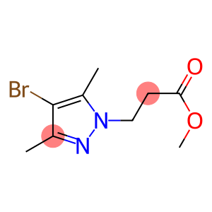 3-(4-BROMO-3,5-DIMETHYL-PYRAZOL-1-YL)-PROPIONIC ACID METHYL ESTER