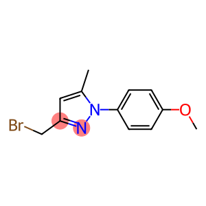 3-BROMOMETHYL-5-METHYL-N-(4-METHOXY PHENYL)-PYRAZOLE