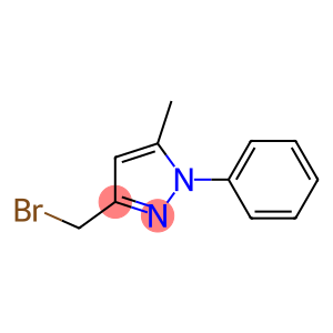 3-BROMOMETHYL-5-METHYL-N-PHENYL-PYRAZOLE