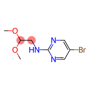 (5-BROMOPYRIMIDIN-2-YL)-(2,2-DIMETHOXYETHYL)AMINE, 95+%