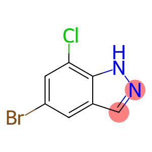 5-bromo-7-chloroindazole