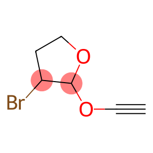 3-BROMO-2-ETHYNYLOXY-TETRAHYDRO-FURAN