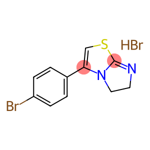 3-(4-bromophenyl)-5,6-dihydroimidazo[2,1-b][1,3]thiazole hydrobromide