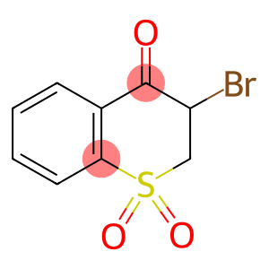 3-BROMO-2,3-DIHYDRO-4H-THIOCHROMEN-4-ONE 1,1-DIOXIDE