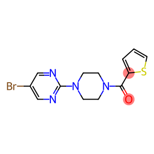 [4-(5-bromopyrimidin-2-yl)piperazino](2-thienyl)methanone
