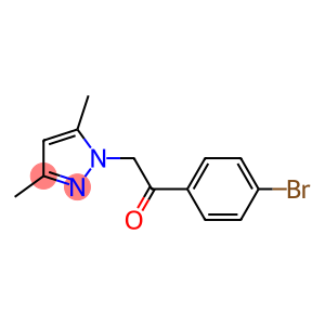 1-(4-BROMOPHENACYL)-3,5-DIMETHYLPYRAZOLE