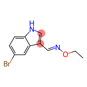 5-Bromo-1H-indole-3-carbaldehyde O-ethyloxime