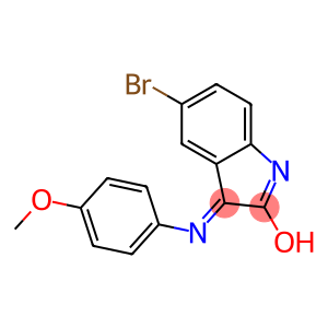 5-bromo-3-[(4-methoxyphenyl)imino]-3H-indol-2-ol