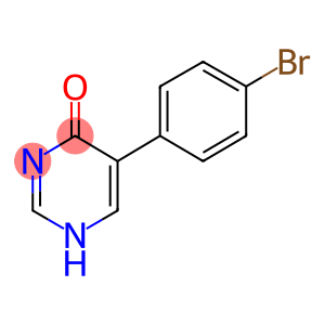 5-(4-BROMOPHENYL)-1H-PYRIMIDIN-4-ONE