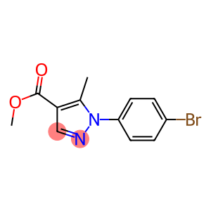 1-(4-BROMO-PHENYL)-5-METHYL-1H-PYRAZOLE-4-CARBOXYLIC ACID METHYL ESTER