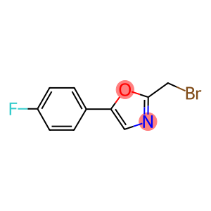 2-(BROMOMETHYL)-5-(4-FLUOROPHENYL)-1,3-OXAZOLE