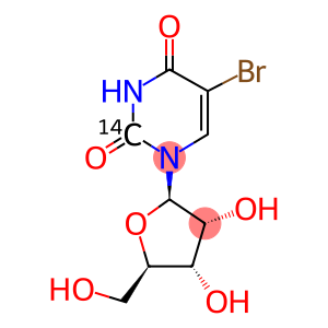 5-BROMOURIDINE, [2-14C]-