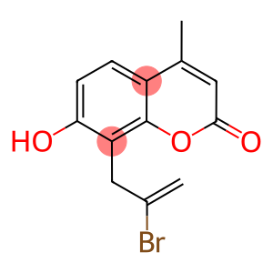 8-(2-BROMOALLYL)-7-HYDROXY-4-METHYL-2H-CHROMEN-2-ONE