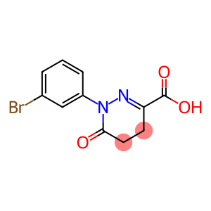 1-(3-BROMOPHENYL)-6-OXO-1,4,5,6-TETRAHYDROPYRIDAZINE-3-CARBOXYLIC ACID