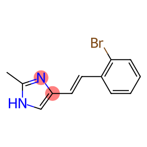 4-[2-(2-BROMO-PHENYL)-VINYL]-2-METHYL-IMIDAZOLE