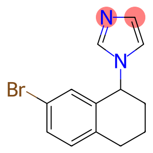 1-(7-BROMO-1,2,3,4-TETRAHYDRO-NAPHTHALEN-1-YL)-1H-IMIDAZOLE