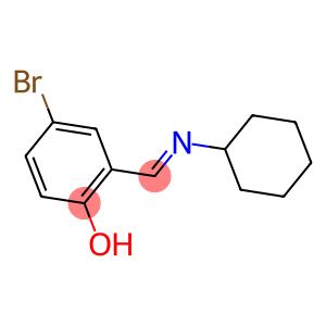 4-BROMO-2-[(CYCLOHEXYLIMINO)METHYL]PHENOL