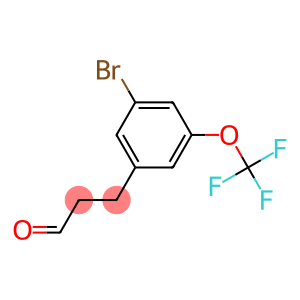 3-(3-bromo-5-(trifluoromethoxy)phenyl)propanal