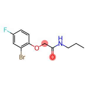 2-(2-bromo-4-fluorophenoxy)-N-propylacetamide