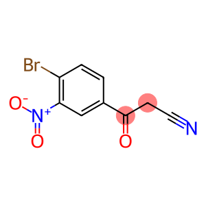 3-(4-bromo-3-nitrophenyl)-3-oxopropanenitrile