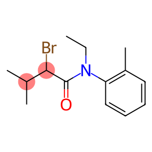 2-bromo-N-ethyl-3-methyl-N-(2-methylphenyl)butanamide