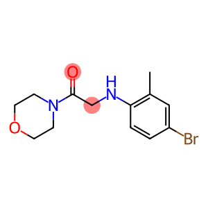 2-[(4-bromo-2-methylphenyl)amino]-1-(morpholin-4-yl)ethan-1-one